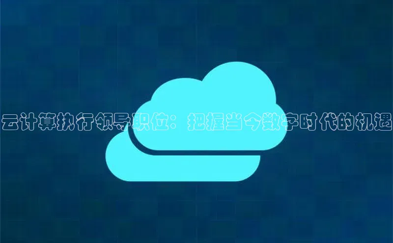 意昂4凯捷娱乐小红书云计算执行领导职位：把握当今数字时代的机遇