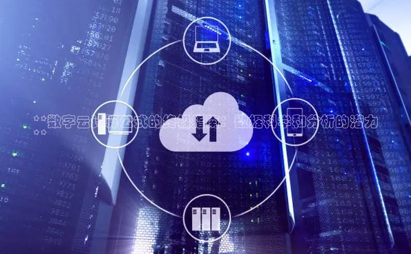 意昂4凯捷金山办公**数字云计算公式的终极指南：数据科学和分析的潜力
**