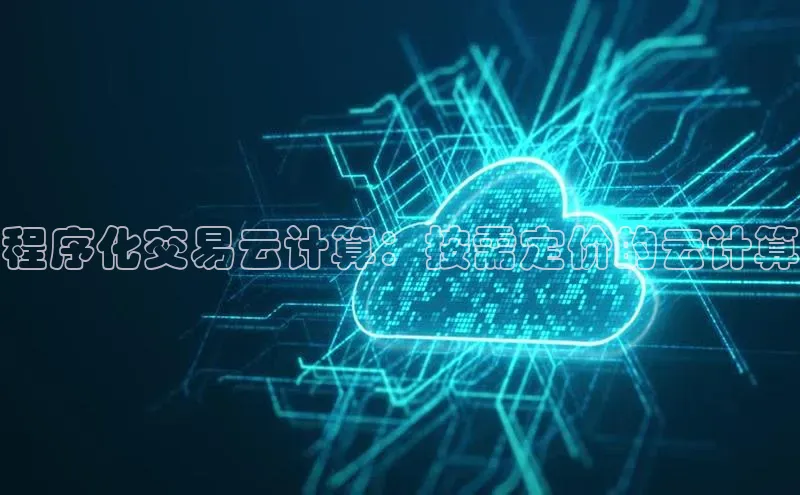 意昂4凯捷体育诸葛科技程序化交易云计算：按需定价的云计算