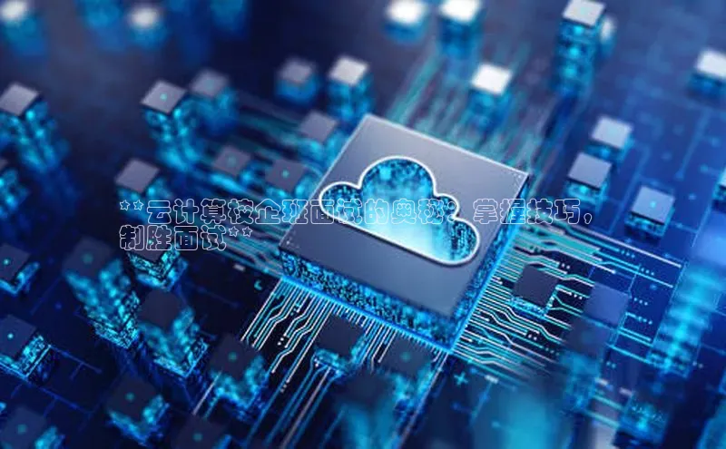 凯捷娱乐阿里尔公司**云计算校企班面试的奥秘：掌握技巧，
制胜面试**